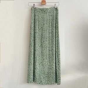 H&M Floral Circle Skirt